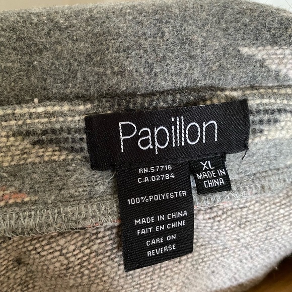 Southwest pink and grey long button up shacket XL - Picture 7 of 7